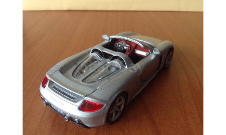 Porsche Carrera GT Concept (980) (2003-2006) silver, Cararama, масштабная модель, Bauer/Cararama/Hongwell, scale43