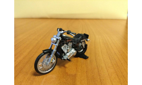 HARLEY DAVIDSON XL1200 black, масштабная модель мотоцикла, UCC, scale43, Harley-Davidson