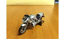 SUZUKI GSX 1100S Katana silver UCC, масштабная модель мотоцикла, scale43