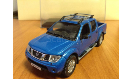 Nissan Navara III, 2005-2010, blue metallic Norev, масштабная модель, scale43