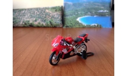 Yamaha R-1, red, scale 1:43, Cararama