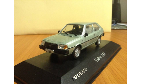 VOLVO 343, turquoise metallic (бирюза), 1976, Altaya Volvo collection, масштабная модель, scale43