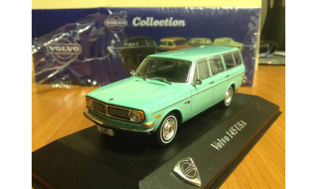 VOLVO 145 USA, pistachio metallic (фисташковый), 1967-73, Altaya, масштабная модель, scale43