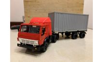 КАМАЗ-54112 контейнеровоз Элекон, масштабная модель, scale43