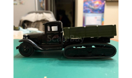 ГАЗ-60, масштабная модель, з-д Двигатель (г.Ленинград), scale43