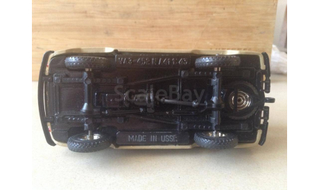 А41 УАЗ-452В бежевый (песочный) серый салон, масштабная модель, Тантал, scale43