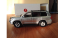 Toyota Land Cruiser 200 silver, 2010, RHD, J-collection, масштабная модель, scale43