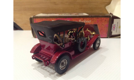 Y-12 THOMAS FLYABOUT 1909, pearl red metallic/black, масштабная модель, Matchbox, scale48