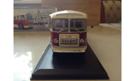 ЛиАЗ-158В автобус желто-красный Classic Bus, масштабная модель, scale43