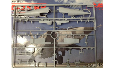 Запчасти Киты Авиация, сборные модели авиации, МИГ+25, ICM, scale48