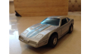 Chevrolet Corvette silver, масштабная модель, 1:43, 1/43