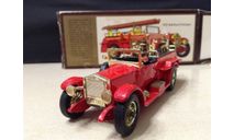 Y-6 & Y-7 ROLLS ROYCE FIRE ENGINE 1920,red, масштабная модель, Matchbox, scale48, Rolls-Royce