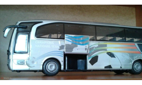 Mercedes Travego 0 580 RH-12, масштабная модель, Симба Тойз, scale43, Mercedes-Benz