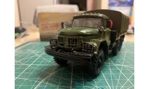 ЗиЛ-131 хаки бортовой с тентом, масштабная модель, АРЕК (Элекон), scale43
