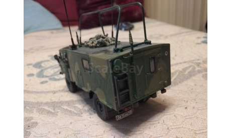 Газ 66 радиостанции р-142 кшм конверсия, масштабная модель, scale43