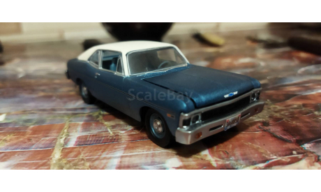 Chevrolet nova полицейский из Беверли Хиллз, масштабная модель, Greenlight Collectibles, scale43