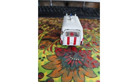 РАФ 1:43 Скорая помощь (АСМП), масштабная модель, Агат/Моссар/Тантал, 1/43