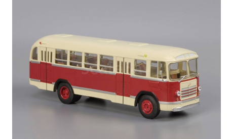 ЛиАЗ-158В (бежево-бордовый), масштабная модель, 1:43, 1/43, Classicbus