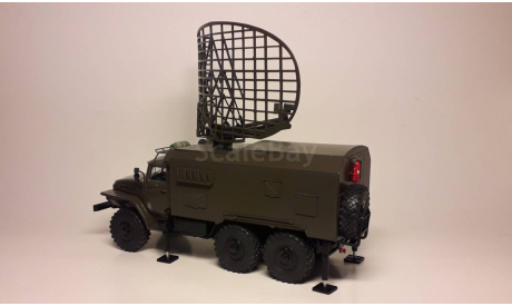 Пароль-4  РЛС  Урал-375, масштабная модель, scale43