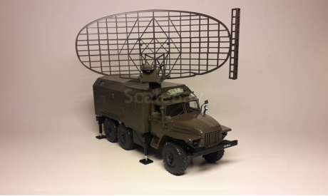Пароль-4  РЛС  Урал-375, масштабная модель, scale43