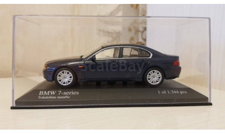 Minichamps BMW 7-series E65, масштабная модель, 1:43, 1/43