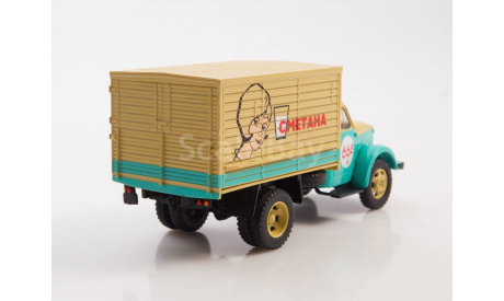 Фургон ’Сметана’ Горький-51 MODIMIO, элементы для диорам, scale43, ГАЗ