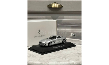Модель 1:43 Mercedes-Benz SLS AMG 6.3 C197 2010 Schuco B66960083 Редкая, масштабная модель, scale43