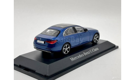 Модель 1:43 Mercedes-Benz C-Class W206 (Синий) Herpa B66960636, масштабная модель, scale43