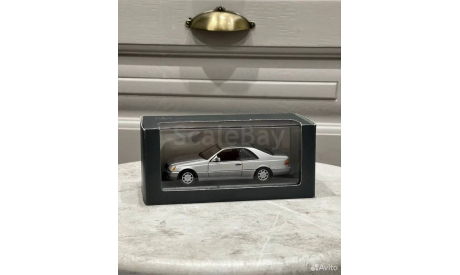 Mercedes S Class 600SEC W140 C140 1992 S600 Minichamps Редкий, масштабная модель, Mercedes-Benz, scale43