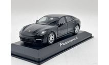 Модель 1:43 Porsche Panamera 4 971 2017 Black Herpa WAP0207100G, масштабная модель, scale43