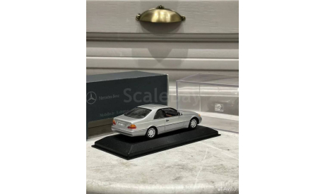 Mercedes S Class 600SEC W140 C140 1992 S600 Minichamps Редкий, масштабная модель, Mercedes-Benz, scale43