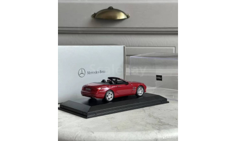 Модель 1:43 Mercedes-Benz SL-Class R231 (Красный) Norev 351340, масштабная модель, scale43