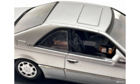 Mercedes S Class 600SEC W140 C140 1992 S600 Minichamps Редкий, масштабная модель, Mercedes-Benz, scale43