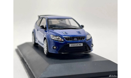 Модель 1:43 Ford Focus 2 RS MK2 Синий (Новый) Solido S4314902, масштабная модель, scale43