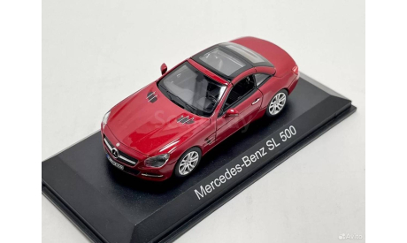 Модель 1:43 Mercedes-Benz SL-Class R231 (Красный) Norev 351340, масштабная модель, scale43