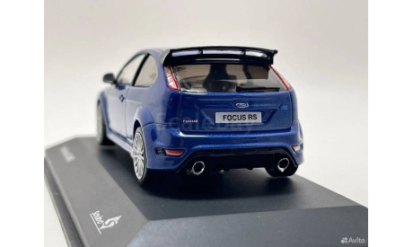 Модель 1:43 Ford Focus 2 RS MK2 Синий (Новый) Solido S4314902, масштабная модель, scale43