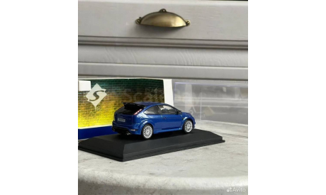 Модель 1:43 Ford Focus 2 RS MK2 Синий (Новый) Solido S4314902, масштабная модель, scale43