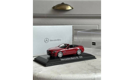 Модель 1:43 Mercedes-Benz SL-Class R231 (Красный) Norev 351340, масштабная модель, scale43