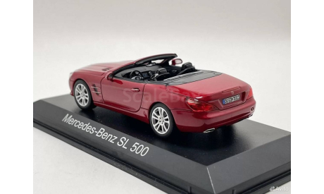 Модель 1:43 Mercedes-Benz SL-Class R231 (Красный) Norev 351340, масштабная модель, scale43