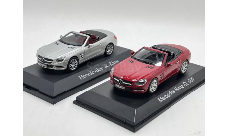 Модель 1:43 Mercedes-Benz SL-Class R231 (Красный) Norev 351340, масштабная модель, scale43