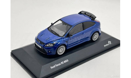 Модель 1:43 Ford Focus 2 RS MK2 Синий (Новый) Solido S4314902, масштабная модель, scale43