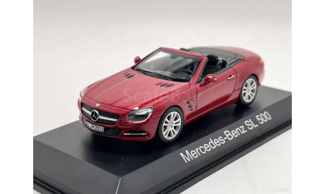 Модель 1:43 Mercedes-Benz SL-Class R231 (Красный) Norev 351340, масштабная модель, scale43
