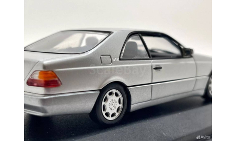 Mercedes S Class 600SEC W140 C140 1992 S600 Minichamps Редкий, масштабная модель, Mercedes-Benz, scale43