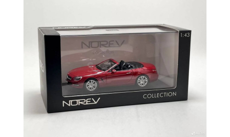 Модель 1:43 Mercedes-Benz SL-Class R231 (Красный) Norev 351340, масштабная модель, scale43