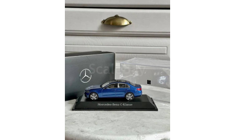 Модель 1:43 Mercedes-Benz C-Class W206 (Синий) Herpa B66960636, масштабная модель, scale43
