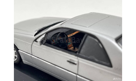 Mercedes S Class 600SEC W140 C140 1992 S600 Minichamps Редкий, масштабная модель, Mercedes-Benz, scale43