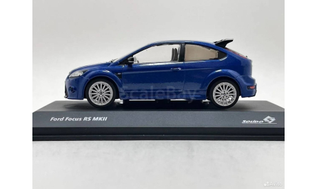 Модель 1:43 Ford Focus 2 RS MK2 Синий (Новый) Solido S4314902, масштабная модель, scale43