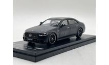 Модель 1:64 Mercedes S-Class S63 AMG W223 Almost Real 620104001 Night Black Magno Редкий, масштабная модель, Mercedes-Benz, 1/64