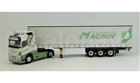 VOLVO FH4 500 с п/прицепом ’TRANSPORTS MAGNIN’ 2020, масштабная модель, Eligor, scale43