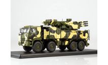 КамАЗ-6560 ЗРПК 96К6 (Панцирь-С1) - камуфляж Пустыня, масштабная модель, Start Scale Models (SSM), scale43